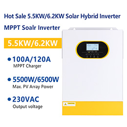 5.5KW MPPT Hybrid Solar Inverter